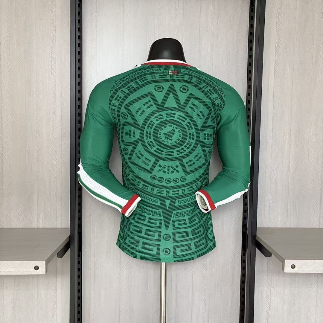 Mexiko Langarm Heimtrikot 25/26 Herren Spieler-Version