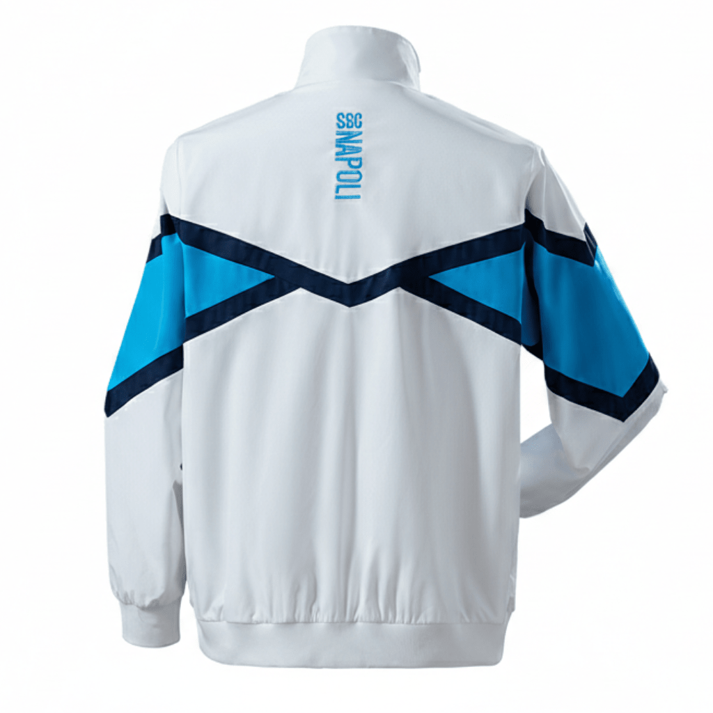 Napoli Jacke 2025/26 Herren Weiß