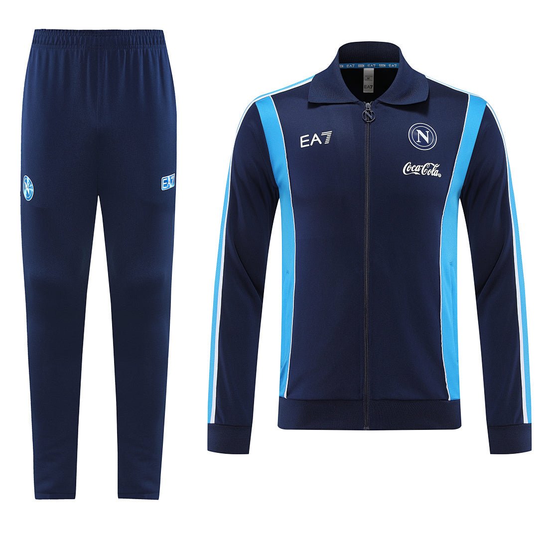 Napoli Trainingsanzug 25/26 Jacke und Hose Herren Dunkelblau
