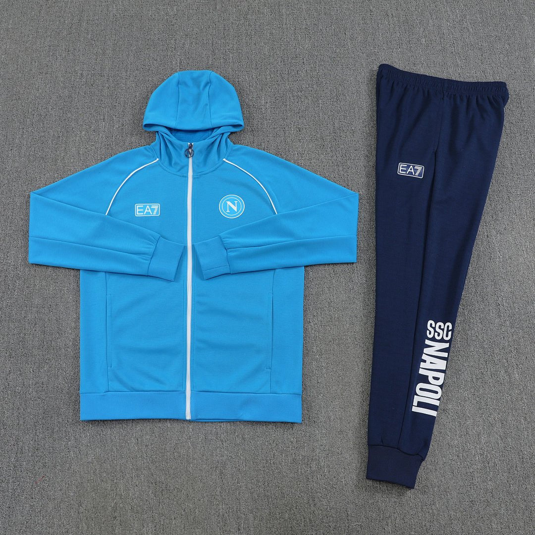 Napoli Trainingsanzug 25/26 Windjacke und Hose Herren Blau