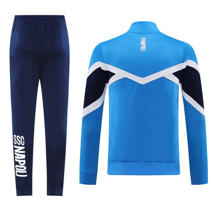 Napoli Trainingsanzug 25/26 Jacke und Hose Herren Blau
