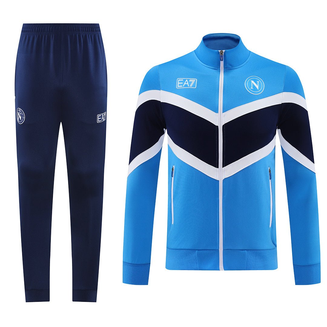 Napoli Trainingsanzug 25/26 Jacke und Hose Herren Blau