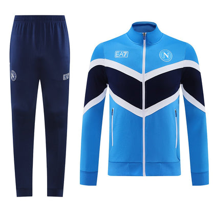 Napoli Trainingsanzug 25/26 Jacke und Hose Herren Blau
