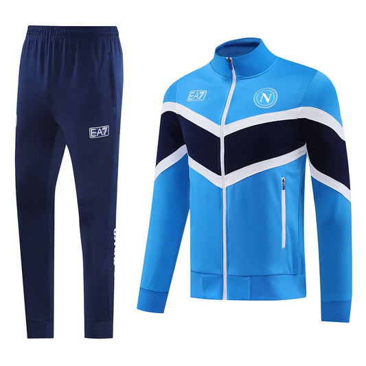 Napoli Trainingsanzug 25/26 Jacke und Hose Herren Blau
