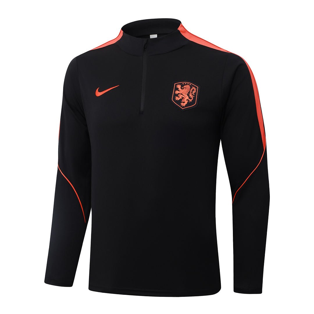 Niederlande Trainingsanzug 26/27 Jacke & Hose Schwarz