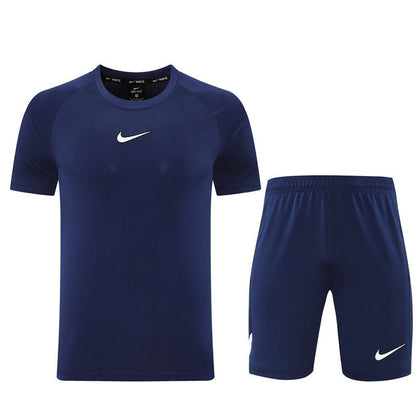 Nike Herren Set Trikot und Shorts Dunkelblau
