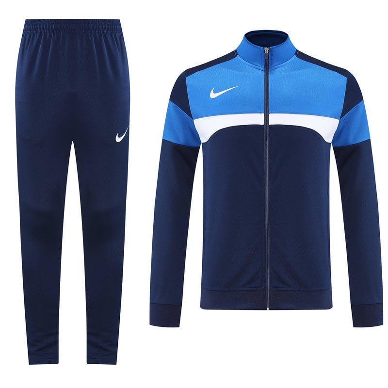 Nike Trainingsanzug Jacke und Hose Herren Dunkelblau & Hellblau