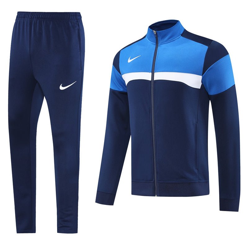 Nike Trainingsanzug Jacke und Hose Herren Dunkelblau & Hellblau