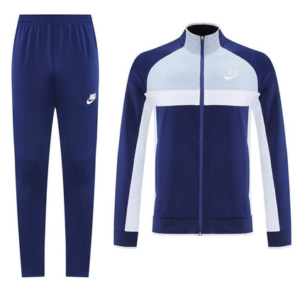 Nike Trainingsanzug Jacke und Hose Herren Blau & Weiß