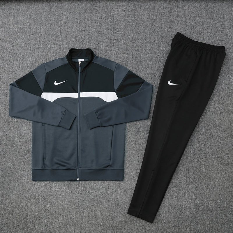 Nike Trainingsanzug Jacke und Hose Herren Schwarz & Grau