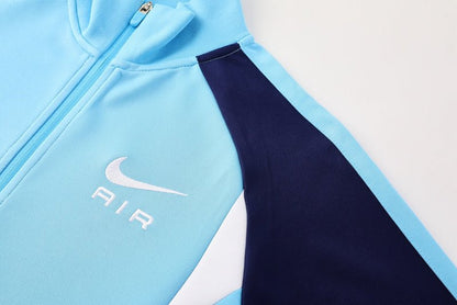 Nike Trainingsanzug Jacke und Hose Herren Hellblau