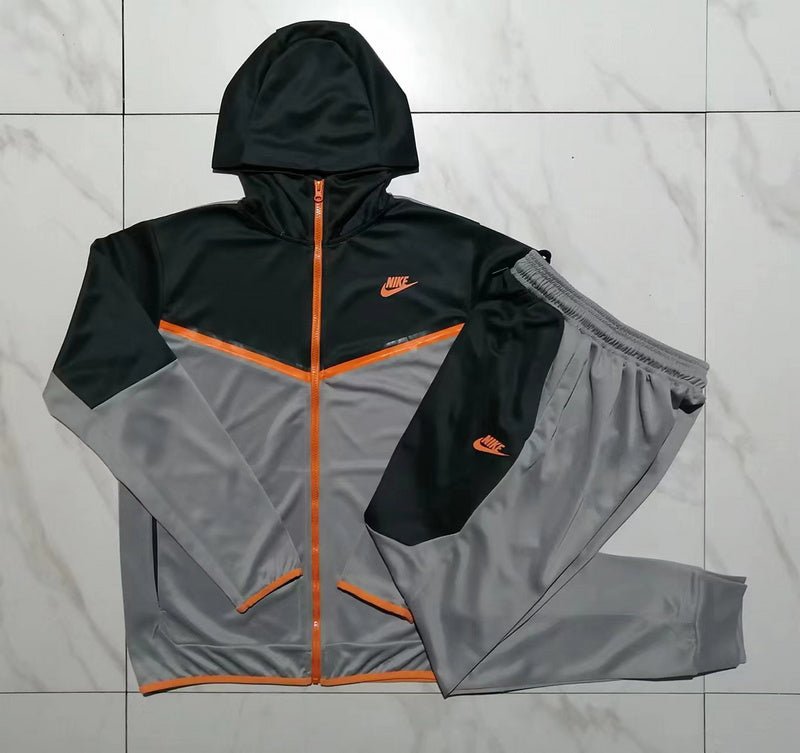 Nike Trainingsanzug Jacke und Hose Herren Grau & Dunkelgrau