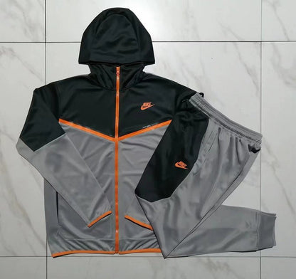Nike Trainingsanzug Jacke und Hose Herren Grau & Dunkelgrau