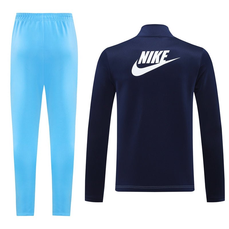 Nike Trainingsanzug Jacke Dunkelblau und Hose Hellblau Herren