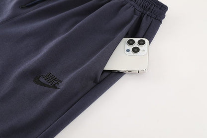 Nike Trainingsanzug Jacke und Hose Herren Dunkelgrau