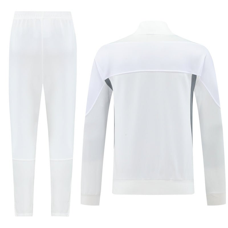 Nike Trainingsanzug Jacke und Hose Herren Weiß