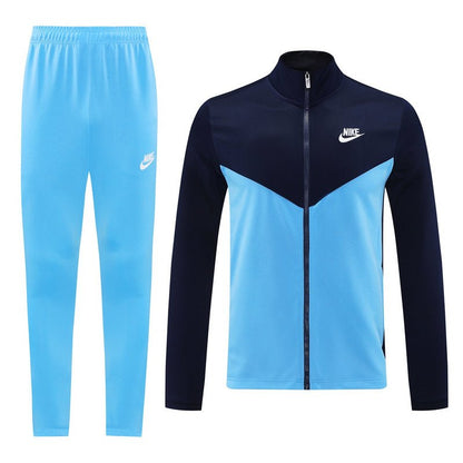 Nike Trainingsanzug Jacke Dunkelblau und Hose Hellblau Herren
