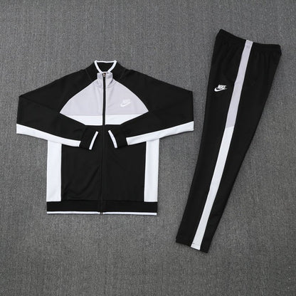 Nike Trainingsanzug Jacke und Hose Herren Schwarz & Weiß