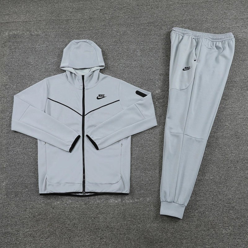 Nike Trainingsanzug Jacke und Hose Herren Grau
