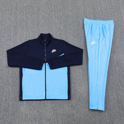 Nike Trainingsanzug Jacke Dunkelblau und Hose Hellblau Herren