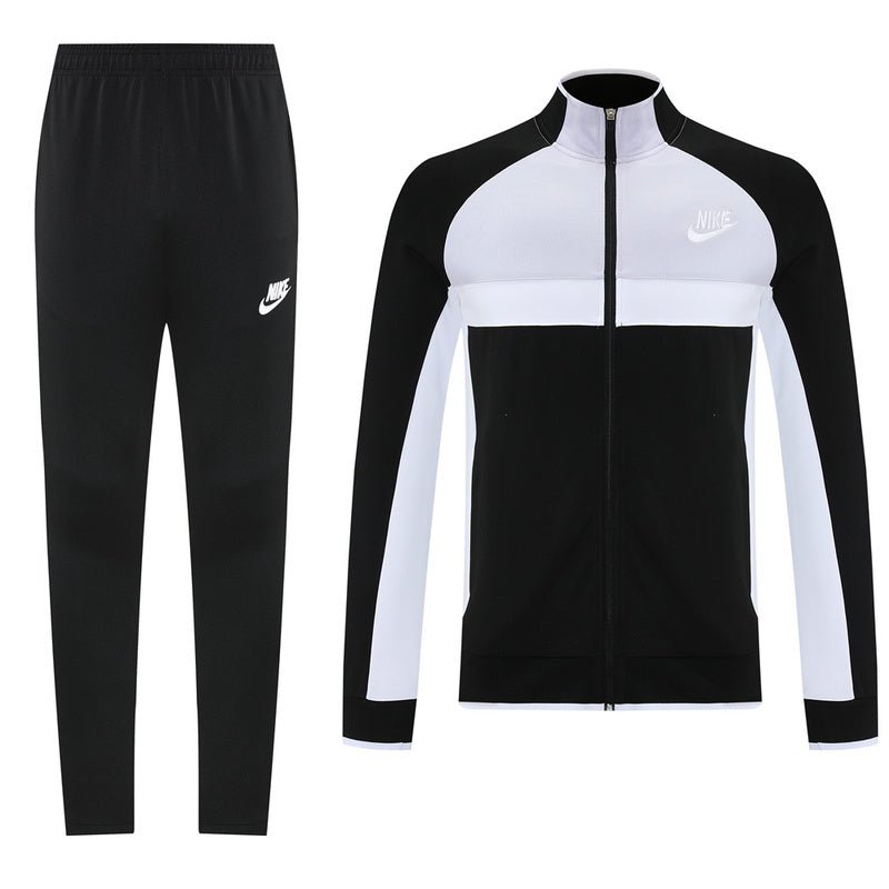 Nike Trainingsanzug Jacke und Hose Herren Schwarz & Weiß