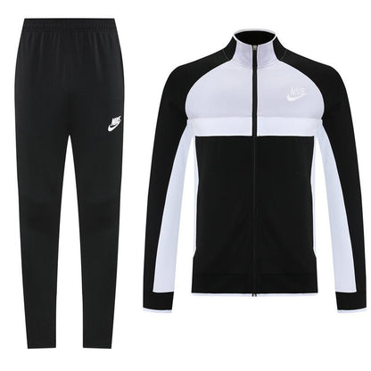 Nike Trainingsanzug Jacke und Hose Herren Schwarz & Weiß
