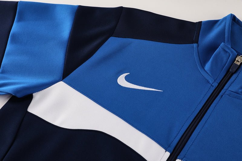 Nike Trainingsanzug Jacke und Hose Herren Dunkelblau & Hellblau