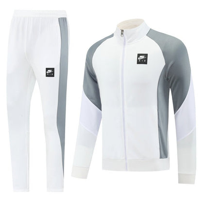 Nike Trainingsanzug Jacke und Hose Herren Weiß