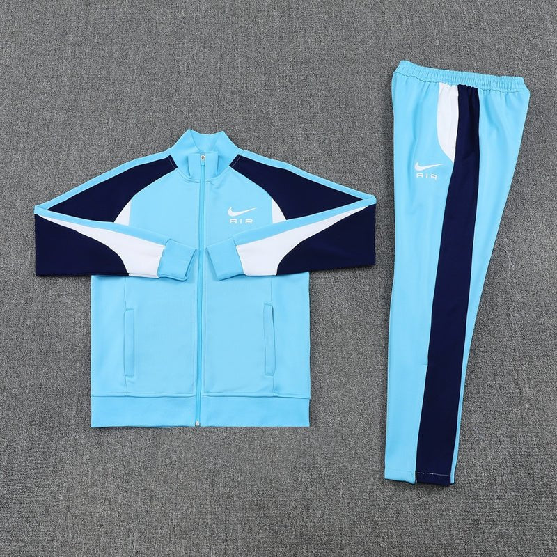 Nike Trainingsanzug Jacke und Hose Herren Hellblau