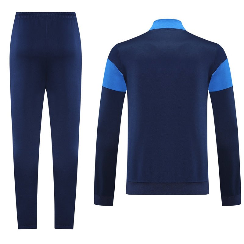 Nike Trainingsanzug Jacke und Hose Herren Dunkelblau & Hellblau