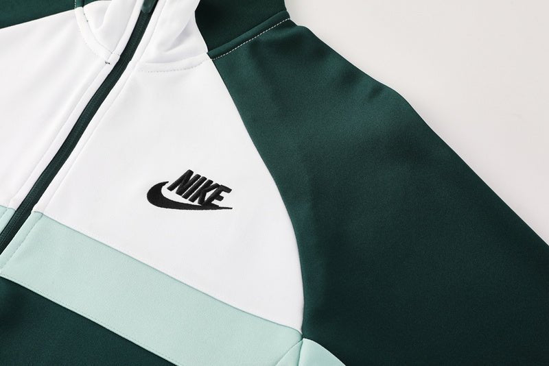 Nike Trainingsanzug Jacke Grün und Hose Schwarz Herren