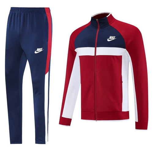 Nike Trainingsanzug Jacke Rot und Hose Dunkelblau Herren