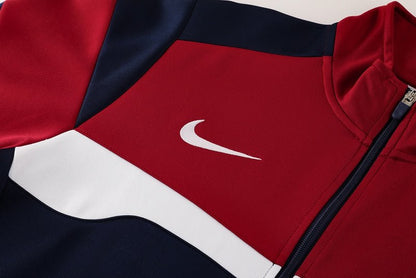 Nike Trainingsanzug Jacke und Hose Herren Dunkelblau & Rot
