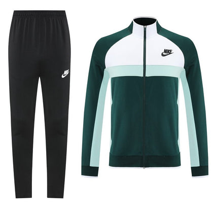 Nike Trainingsanzug Jacke Grün und Hose Schwarz Herren