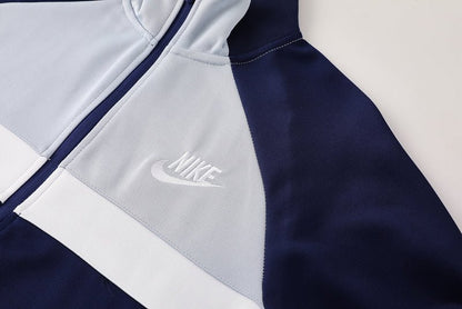 Nike Trainingsanzug Jacke und Hose Herren Blau & Weiß
