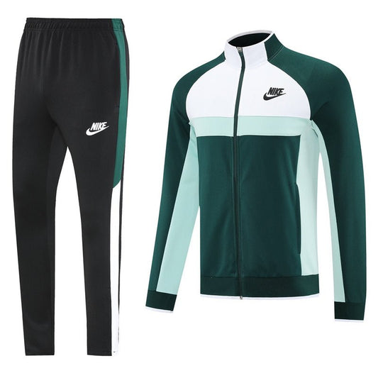 Nike Trainingsanzug Jacke Grün und Hose Schwarz Herren