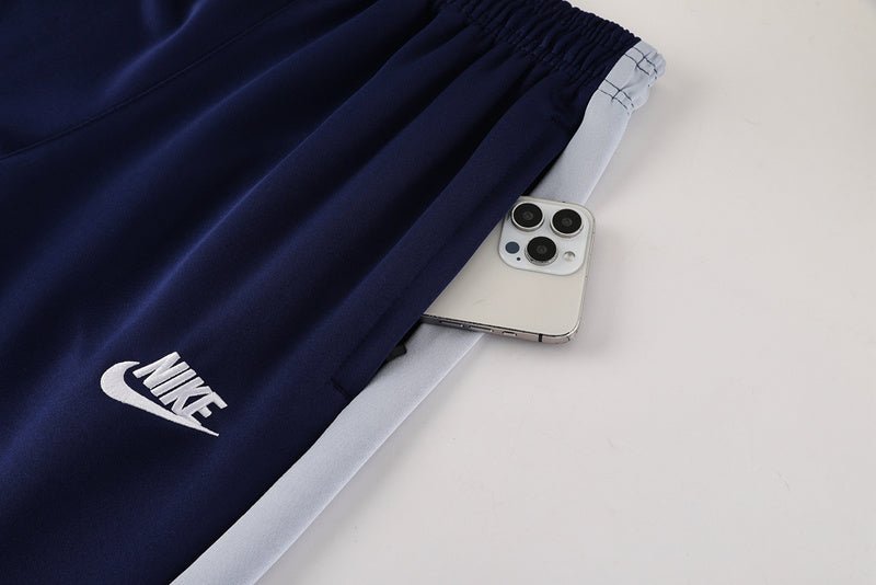 Nike Trainingsanzug Jacke und Hose Herren Blau & Weiß