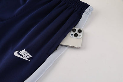 Nike Trainingsanzug Jacke und Hose Herren Blau & Weiß