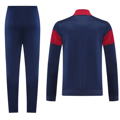 Nike Trainingsanzug Jacke und Hose Herren Dunkelblau & Rot