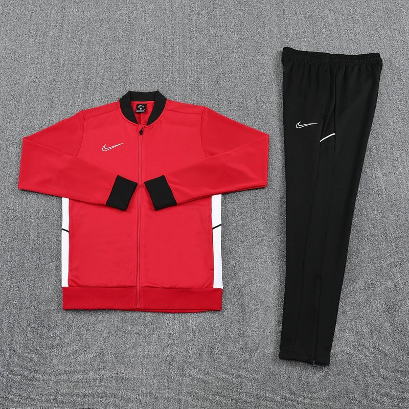Nike Trainingsanzug Jacke und Hose Rot & Schwarz Herren