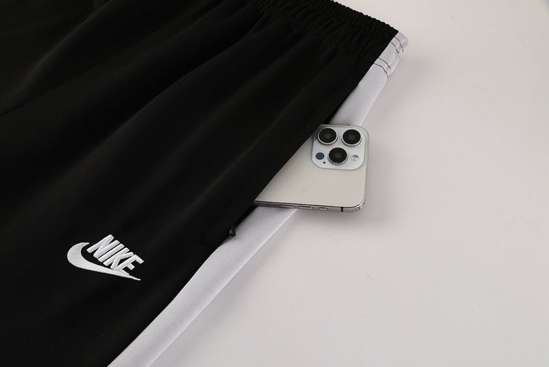 Nike Trainingsanzug Jacke und Hose Herren Schwarz & Weiß