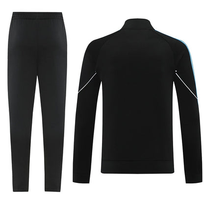 Olympique de Marseille Trainingsanzug 25/26 Jacke und Hose Schwarz