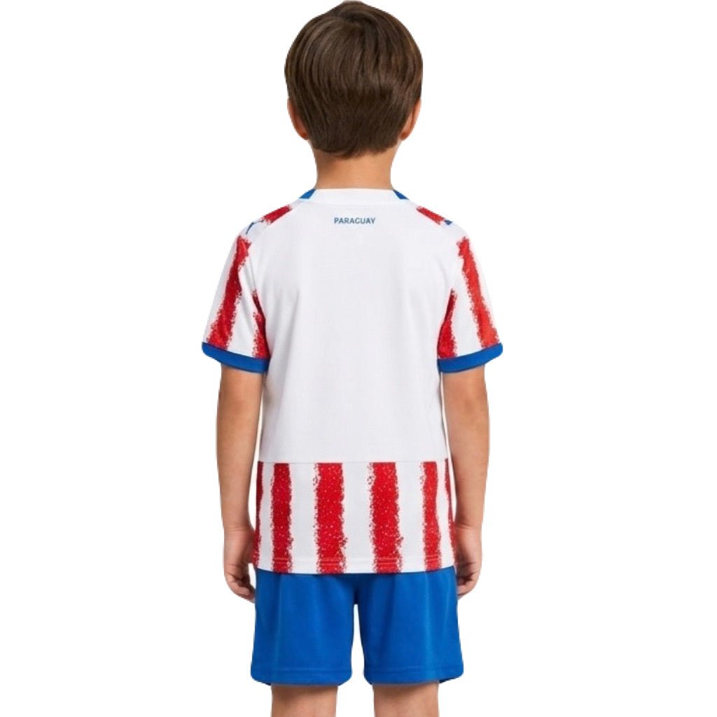 Paraguay Kinder-Set Heimtrikot 26/27 Trikot und Shorts