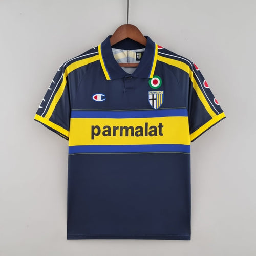 Parma Drittetrikot 99/00 Herren Fan-Version Dunkelblau (Retro)