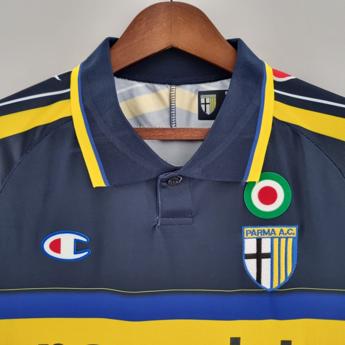 Parma Drittetrikot 99/00 Herren Fan-Version Dunkelblau (Retro)