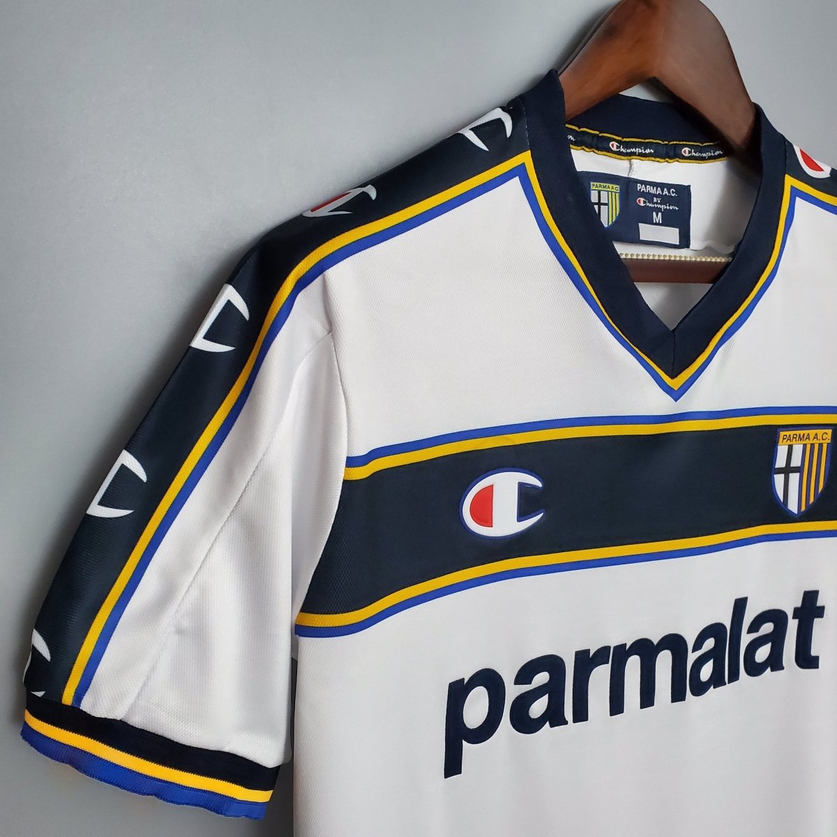 Parma Heimtrikot 02/03 Herren Fan-Version Weiß (Retro)