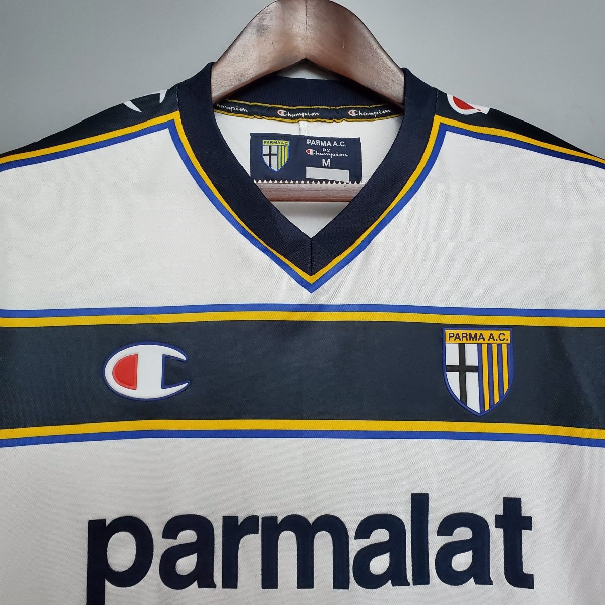 Parma Heimtrikot 02/03 Herren Fan-Version Weiß (Retro)