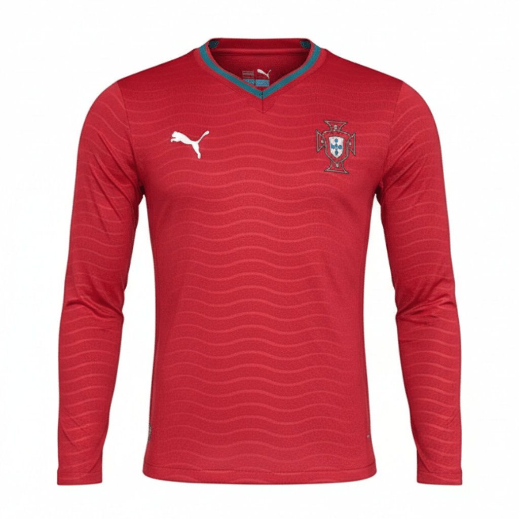 Portugal Heimtrikot Langarm 2026/27 Herren Spieler-Version