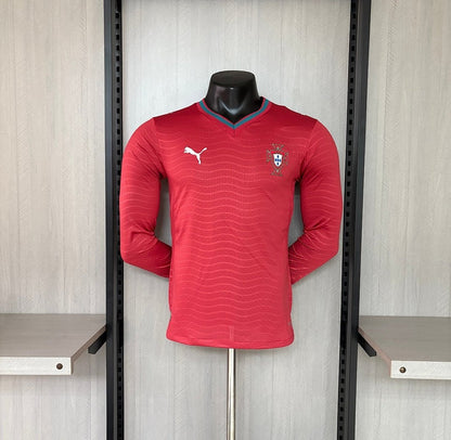 Portugal Heimtrikot Langarm 2026/27 Herren Spieler-Version