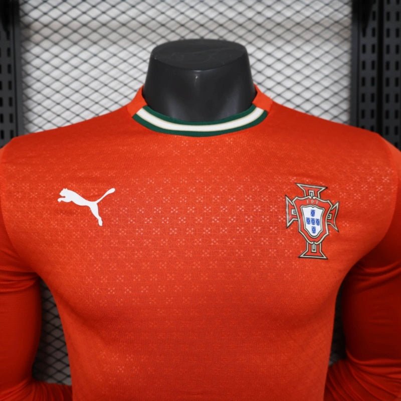 Portugal Langarm Heimtrikot 25/26 Herren Spieler-Version Trikot